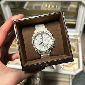 White Michael Kors Watch